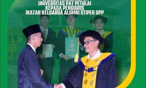 Penyerahan Profil Wisudawan kepada Pengurus Ikatan Keluarga Alumni Stiper (IKA Stiper)