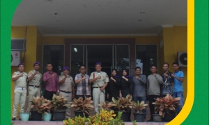 Audiensi Resimen Mahasiswa Mahadwiyudha Provinsi Bengkulu dengan Rektor Universitas Pat Petulai