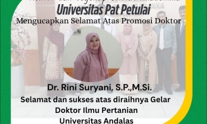 Selamat atas Promosi Doktor – Dr. Rini Suryani, S.P., M.Si.
