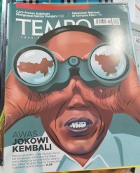 Image of TEMPO ; Awas Jokowi Kembali