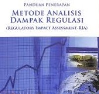 Image of Panduan Penerapan Metode Analisis Dampak Regulasi