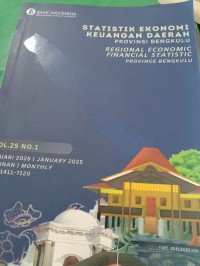 Image of Statistik Ekonomi Keuangan daerah Provinsi Bengkulu Januari 2025